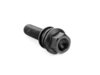 ES#2588139 - PS19D42-MW-ZN - Black Extended Length Wheel Bolt - Priced Each - Replace your rusted and weathered stock lug bolts with a stylish alternative - 57mm shaft (42mm length under seat) - ECS - Audi Volkswagen Porsche