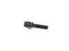 ES#2661304 - PS19D48-MW-ZN - Black Extended Length Wheel Bolt - Priced Each - Replace your rusted and weathered stock lug bolts with a stylish alternative - 63mm shaft (48mm length under seat) - ECS - Audi Volkswagen Porsche