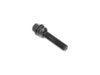 ES#2661309 - PS19D58-MW-ZN - Black Extended Length Wheel Bolt - Priced Each - Replace your rusted and weathered stock lug bolts with a stylish alternative - 73mm shaft (58mm length under seat) - ECS - Audi Volkswagen Porsche