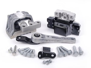 ES#2602131 - 3C0199555AAKT - ECS Ultimate Drivetrain Mount Kit - Includes engine and transmission mounts with all the necessary hardware - Assembled By ECS - Volkswagen