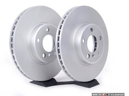 ES#2594247 - 34116794300KT2 - Front Brake Rotors - Pair (332x30) - Featuring a protective Meyle Platinum coating. - Meyle - BMW