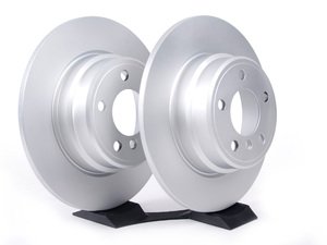 ES#2135690 - 34216765458kt3 - Rear Brake Rotors - Pair (324x12) - Featuring a protective Meyle Platinum coating. - Meyle - BMW
