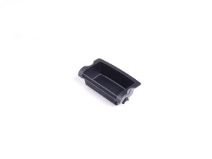 ES#2080148 - 51169213657 - F10 Storage Tray Insert - Black - Plastic insert for the center console storage compartment. - Genuine BMW - BMW