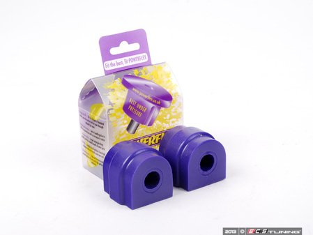 ES#2651124 - PFR5-4609-16X2 - Performance Polyurethane Rear Sway Bar Bushing Set - Stiffer bushings allow sway bars to work at their fullest potential - 16mm - Powerflex - BMW