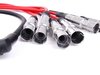 ES#7816 - 357998031A-Kar - Red Ignition Wire Set - Prevent misfires or ground outs from having old/worn ignition wires - Karlyn - Volkswagen