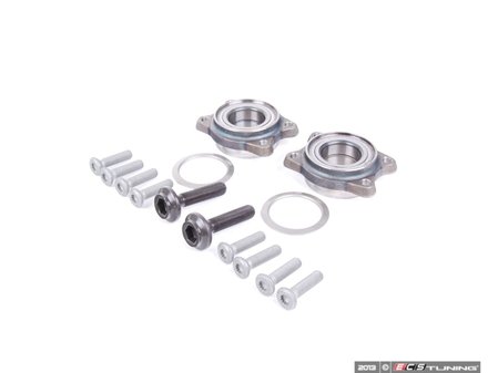 ES#2586825 - 8E0498625BKT - Front Wheel Bearing Kit - Includes both front wheel bearings and installation hardware - Genuine Volkswagen Audi - Audi Volkswagen