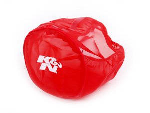 ES#514099 - RX-4990DR - Air Filter Wrap - Red - Hyrdro-lock and contaminant protection for round tapered air filters - K&N - Audi BMW Volkswagen Mercedes Benz MINI Porsche