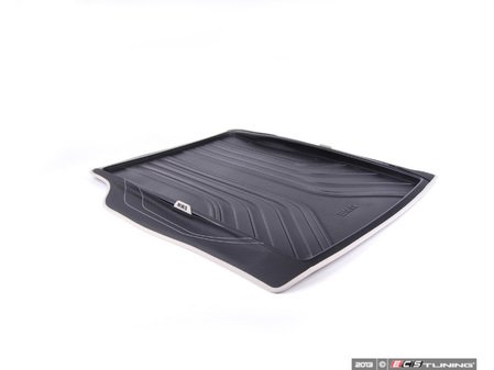 ES#2537478 - 51472239936 - Modern Line Cargo Liner - Silver Stripe - Protect the carpet in your trunk - Genuine BMW - BMW