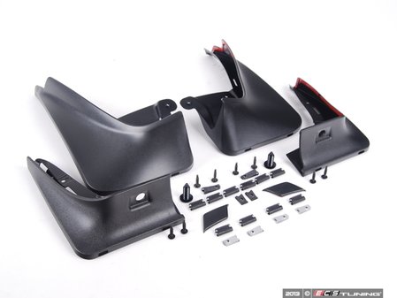 ES#2581886 - 82160415116KT - Front & Rear Splash Guard Kit - (NO LONGER AVAILABLE) - Defeat rocks and mud from rear of your MINI - Genuine MINI - 