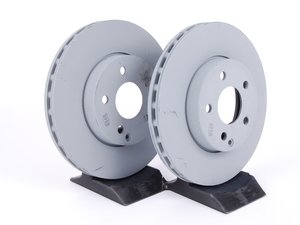 ES#2569801 - 211421081264KT1 - Front Brake Rotors - Pair - Does not include new rotor securing screws - Genuine Mercedes Benz - Mercedes Benz