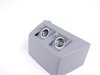 ES#87559 - 51168269445 - Power Outlet Module - Gray - Located directly behind the roll top storage tray  - Genuine BMW - BMW