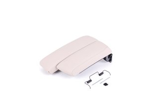 ES#1833082 - 51169187223 - Center Console Armrest - Oyster Dakota Leather - (NO LONGER AVAILABLE) - Replace your worn or broken armrest today - Genuine BMW - 
