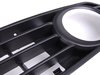 ES#2639769 - 8E080768201Ckt - Fog Light Grille Set - Satin Black - Includes both fog light grille with open vents - Bremmen Parts - Audi