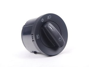 ES#2506785 - 1K0941431ALREH - Standard Headlight Switch - Black - (NO LONGER AVAILABLE) - Add the function of front fogs to your Volkswagen - Genuine Volkswagen Audi - 