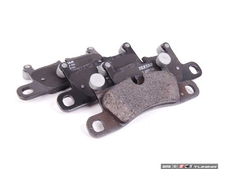 ES#2587100 - 95835293900 - Rear Brake Pad Set - OE compound brakes - Textar - Volkswagen Porsche