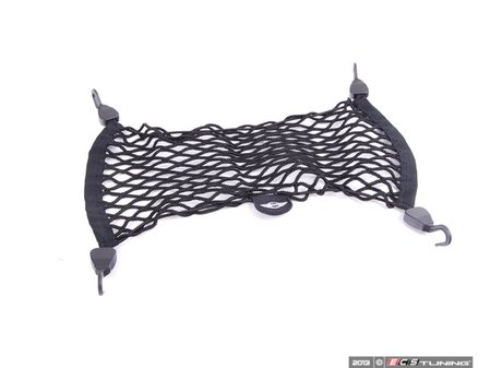 ES#120584 - 51470010565 - Luggage Net - (NO LONGER AVAILABLE) - Snaps to the factory floor body hooks. Holds Suitcase - Genuine MINI - 