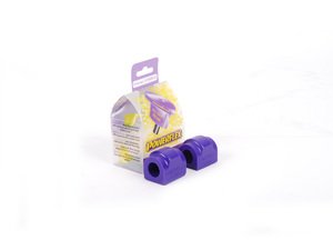 ES#2650859 - PFR5-504-18X2 - Performance Polyurethane Rear Sway Bar Bushing Set - 18mm - Stiffer bushings allow sway bars to work at their fullest potential. For use with a 18mm sway bar - Powerflex - BMW