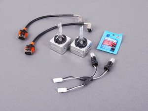 ES#2598503 - ZZD1S6K - Headlight Bulb Refresh Kit - Upgraded - Increase your curb appeal with 5500K HID bulbs, LED city lights, and replacement turn signals - Assembled By ECS - Volkswagen