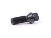 ES#2594804 - 36136781152 - Wheel Bolt - Priced Each - Black wheel bolt with 19mm head - M14x1.5 33mm Length - Febi - BMW