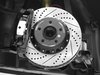ES#2717946 - 003294ECS01KT3 - Performance Front Brake Service Kit - Featuring ECS 2-piece semi-floating cross drilled and slotted rotors and Hawk HPS pads - Assembled By ECS - BMW