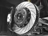ES#2717946 - 003294ECS01KT3 - Performance Front Brake Service Kit - Featuring ECS 2-piece semi-floating cross drilled and slotted rotors and Hawk HPS pads - Assembled By ECS - BMW