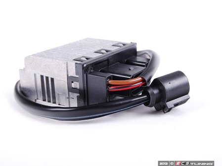 ES#433023 - 8D0959501C - Auxiliary Fan Control Unit - With heavy duty cooling, 2 connectors on each unit - Genuine Volkswagen Audi - Audi Volkswagen