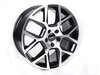 ES#2695430 - 640-2 - 18" Style 640 Wheels - Set Of Four - 18x8 ET45 5x112 57.1CB - Black/Machined Face - Alzor - Audi Volkswagen