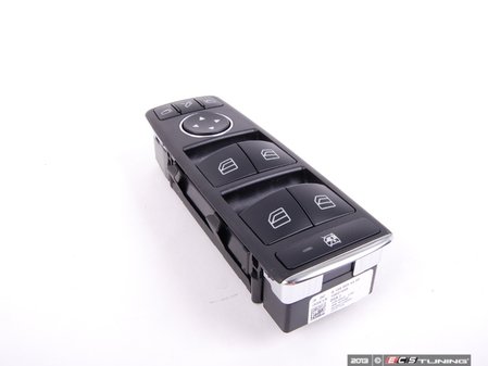 ES#4819545 - 1669054400669107 - Driver Window Switch  - Black Color Code (9107) - Genuine Mercedes Benz - Mercedes Benz