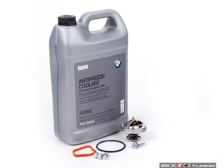 ES#2586792 - 11537511580KT - Thermostat Replacement Kit - Includes gaskets and hardware and coolant - Genuine BMW - BMW