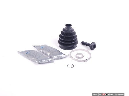 ES#2622795 - 8E0498203 - Front CV Joint Boot Kit - Outer - Priced Each - Stop losing CV grease and extend axle joint life - GKN Drivetech - Audi