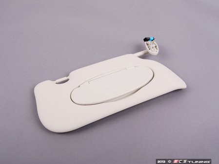 ES#2677009 - 51167361846 - Sun Visor / Mirror Illumination Right - Light Beige - Replace your broken or missing visor. - Genuine MINI - MINI