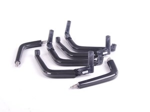 ES#3275032 - 95804480078 - Carbon Fiber Center Counsel and Door Handle Kit - Upgrade the looks of your interior of your Cayenne with this Genuine Porsche Kit - Genuine Porsche - Porsche