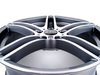 ES#2535847 - 730-2KT - 19" Style 730 Wheels - Square Set Of Four - (NO LONGER AVAILABLE) - 19"x9" ET35 72.6CB 5x120 - Gunmetal with machined face - Alzor - BMW MINI