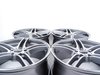 ES#2535847 - 730-2KT - 19" Style 730 Wheels - Square Set Of Four - (NO LONGER AVAILABLE) - 19"x9" ET35 72.6CB 5x120 - Gunmetal with machined face - Alzor - BMW MINI