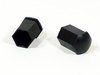 ES#514314 - 86760117301C - Black 17mm Head Deep Wheel Bolt Cap - Priced Each - (NO LONGER AVAILABLE) - Covers dirty or corroded OEM or aftermarket 17mm bolt head - Original Equipment Supplier - 