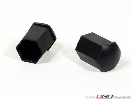 ES#514314 - 86760117301C - Black 17mm Head Deep Wheel Bolt Cap - Priced Each - (NO LONGER AVAILABLE) - Covers dirty or corroded OEM or aftermarket 17mm bolt head - Original Equipment Supplier - 