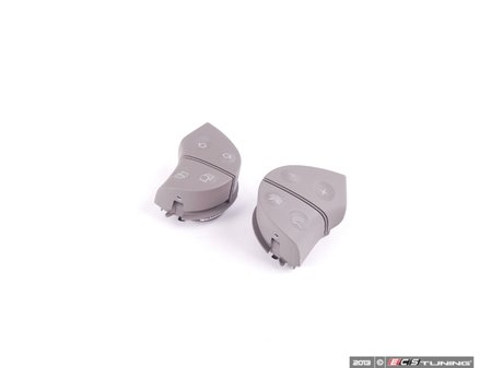 ES#1758174 - 21082125518H80 - Multi-Function Steering Wheel Switch Set - Dolomite (Color Code 8H80) - Genuine Mercedes Benz - Mercedes Benz