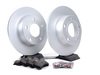 ES#3604766 - 4b06156kt3KT - Rear Brake Service Kit - Featuring Brembo rotors and ECS DD23 ceramic brake pads. - Assembled By ECS - Audi