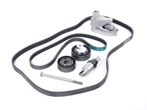ES#2586765 - 11281437929KT2 - Accessory Belt Kit - Utilizes all genuine BMW components - Genuine BMW - BMW