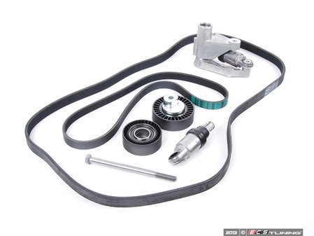 ES#2586765 - 11281437929KT2 - Accessory Belt Kit - Utilizes all genuine BMW components - Genuine BMW - BMW