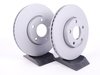 ES#59 - 8E0615301CKT4 - Brake Rotor - Pair (282.5x25) - Anti-Corrosion Z Coating for longer lasting rotors - Zimmermann - Volkswagen