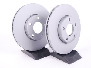 ES#59 - 8E0615301CKT4 - Brake Rotor - Pair (282.5x25) - Anti-Corrosion Z Coating for longer lasting rotors - Zimmermann - Volkswagen