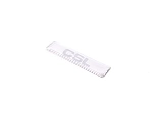 ES#78307 - 51137895912 - CSL Fender Grille Emblem - Priced Each - Located on the fender grilles - Genuine BMW - 