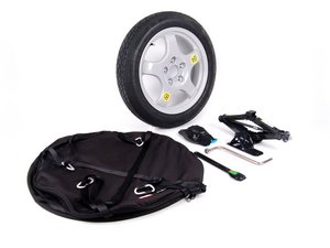 ES#2535349 - 36112159860 - Spare Tire Kit - (NO LONGER AVAILABLE) - Add convenience and peace of mind, and ditch the run flats! - Genuine European BMW - 