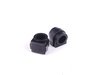ES#2651739 - PFF5-102-24BX2 - Race Polyurethane Front Sway Bar Bushing Set - Stiffer bushings allow sway bars to work at their fullest potential. For 24mm front sway bar. - Powerflex Black Series - MINI