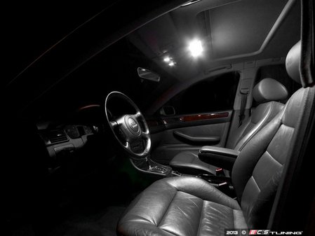 ES#2215268 - C5LEDINTER - Master LED Interior Lighting Kit - Transform your complete interior in minutes with new LED interior bulbs from Ziza - ZiZa - Audi