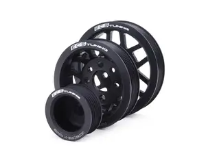 Lightweight Underdrive Pulley Set - Black Anodized