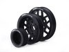 ES#420 - MK44CPK - Lightweight Underdrive Pulley Set - Black Anodized - Includes a new alternator, power steering and crank pulley that allows you to use a stock belt. - ECS - Audi Volkswagen