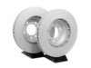 ES#2602306 - 95535140151FPKT - Front Brake Service Kit - Featuring Zimmerman Z-Coated rotors and Hawk HPS brake pads - Assembled By ECS - Porsche