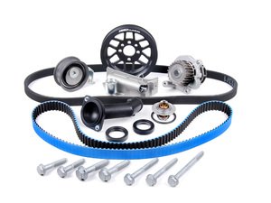 ES#5137 - 06B198479V2LW - Timing Belt Kit - Ultimate With Gates Racing Timing Belt & Performance Crank Pulley - (NO LONGER AVAILABLE) - The most complete kit on the market now includes our own lightweight crank pulley - Assembled By ECS - 